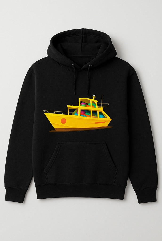 Mocha mocha coffee limited edition yacht oversized hoodie