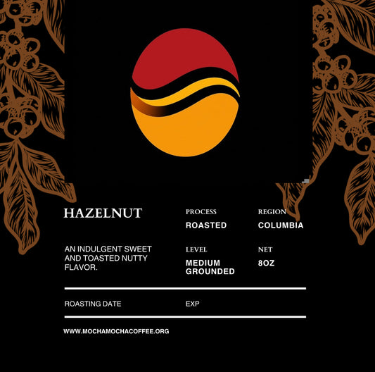 Hazelnut coffee (8oz)